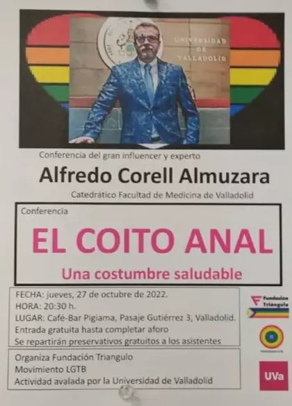 #Comunicado| Desde la #UVa condenamos el ataque homófobo contra @alfredocorell, una acción detestable. Mantenemos nuestra defensa por una Universidad Inclusiva. Todo nuestro apoyo y solidaridad con nuestro compañero agredido. Realizaremos todas las acciones que sean necesarias.