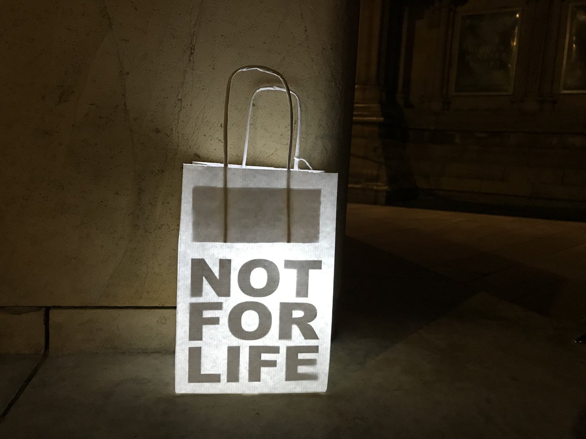 themouseprint's tweet photo. #thisisnotabagforlife #notforlife #york #streetart #yorkghostmerchants #ghostweek https://t.co/rFOxnVIw53