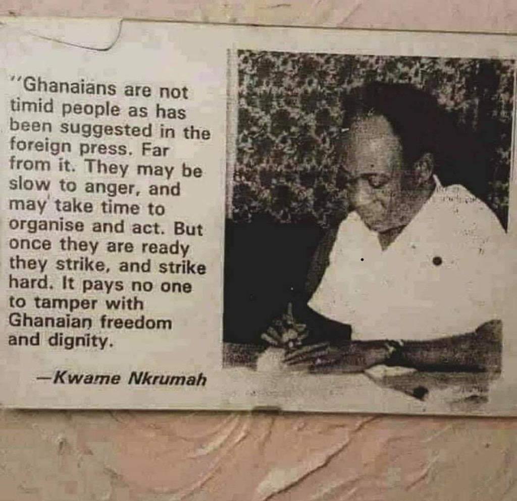 nutifafaattah's tweet photo. Nkrumah never dies 😉 https://t.co/gavYnN0t2q