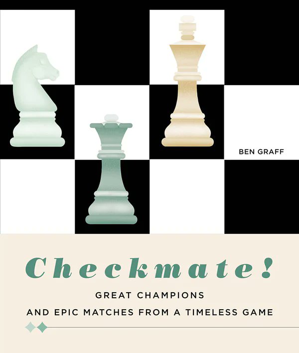 CHESS Magazine (@chess_magazine) on Twitter photo Great to see that <a href="/GreenBGambit/">Greenbecker</a> has a new book out! It's certainly lavishly illustrated and will surely prove popular in the Christmas market. We'll have more from Ben on 'Checkmate!' in our December pages and you can already purchase the book from @chessandbridge! #chess Great to see that <a href="/GreenBGambit/">Greenbecker</a> has a new book out! It's certainly lavishly illustrated and will surely prove popular in the Christmas market. We'll have more from Ben on 'Checkmate!' in our December pages and you can already purchase the book from @chessandbridge! #chess