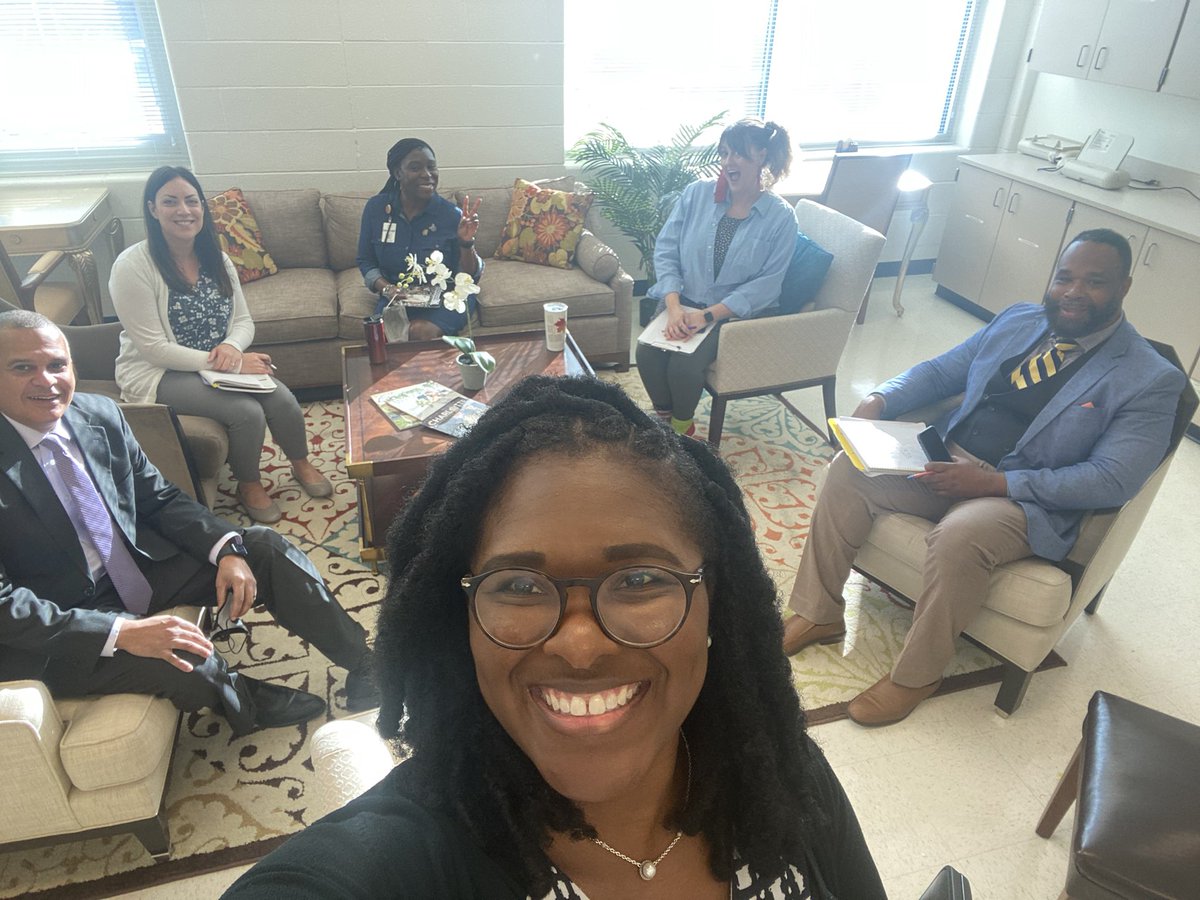 Instructional Rounds with whole team!  The squad was deep today! Shoutout to our awesome SSO, Weaver Walden!! <a href="/union_tigers/">Union Hill Tigers</a> <a href="/StanfieldGinni/">Ginni Stanfield</a> <a href="/AdjoaEducates/">Adjoa Botwe-Rankin</a>