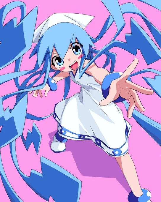 お題箱からイカ娘です 