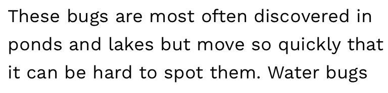 He Is known as the “water bug” for a reason. Take a look at his film and you’ll see why.