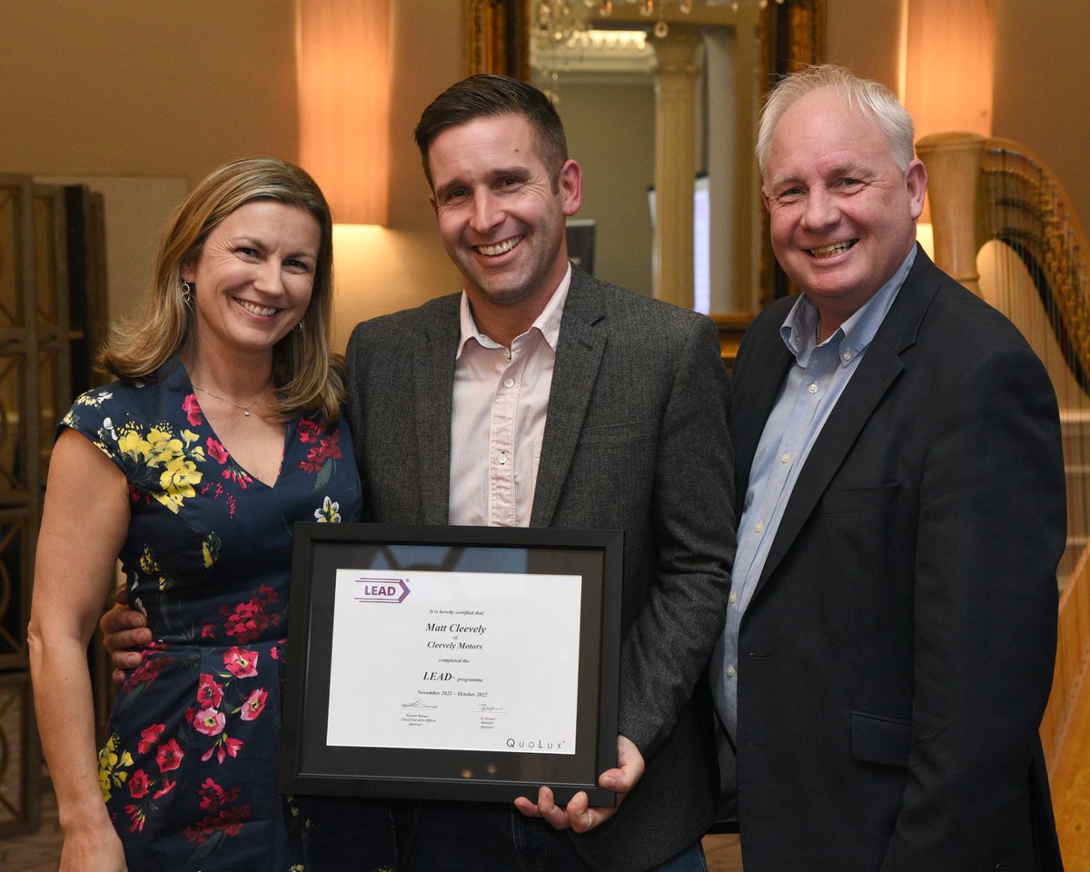 QuoLux's tweet photo. Congratulations to Matt Cleevely on graduating from our leadership &amp; business development program, LEAD™. It's been a pleasure working with you as you develop yourself, your team &amp; your organisation!

#InspireBelief #Leadership @cleevelymotors @cleevelyev https://t.co/s7xMHIz9g4
