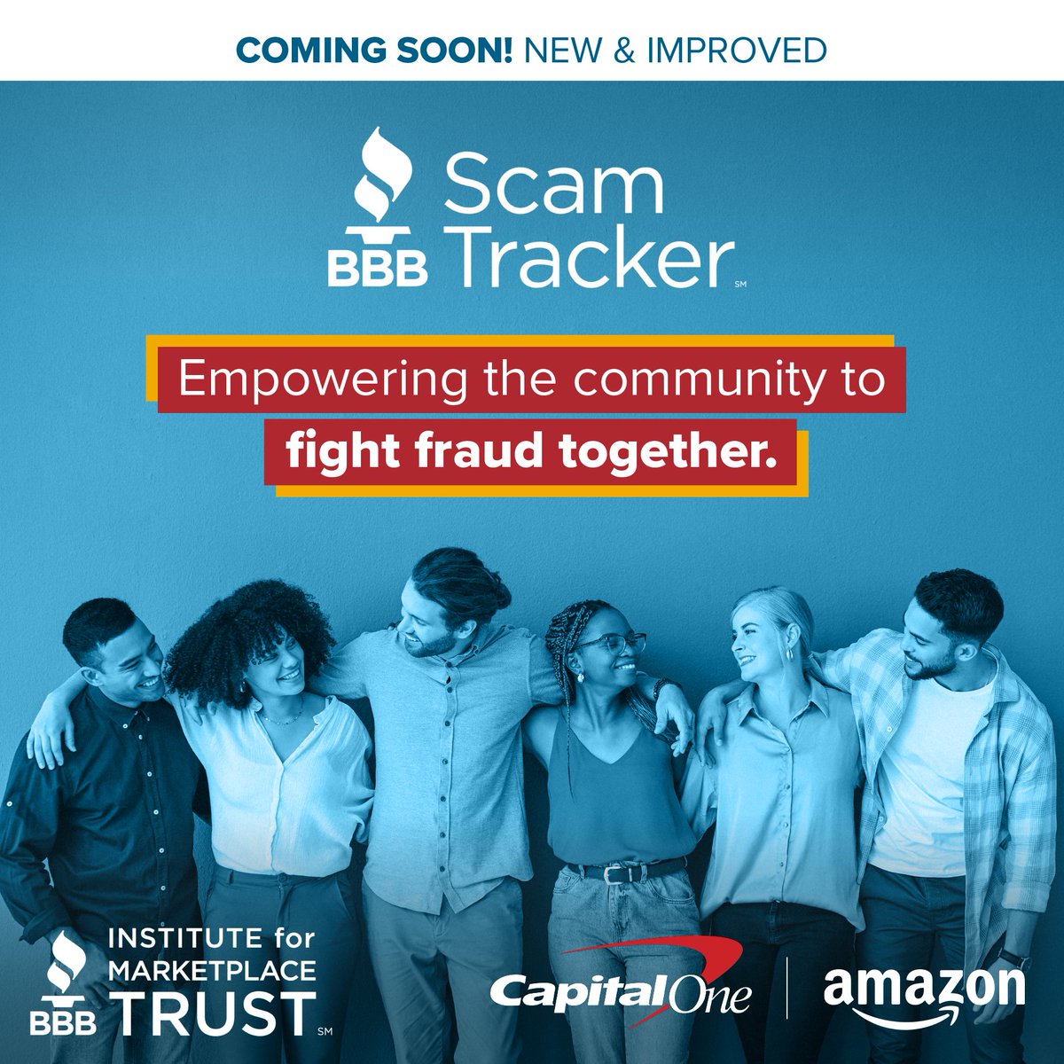BBB_DCPA's tweet photo. COMING SOON! On November 3rd, the BBB Scam Tracker will be getting an update! Be safe online. Take time to do research before you make a purchase. The NEW BBB Scam Tracker will allow you to search by URL, email, phone number and more: https://t.co/rcGg9E7j4y https://t.co/FDHSh1opxa