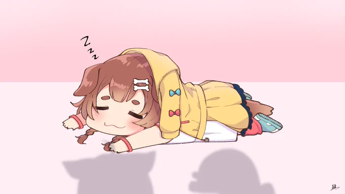 ぐっすりおやすみ #できたてころね 