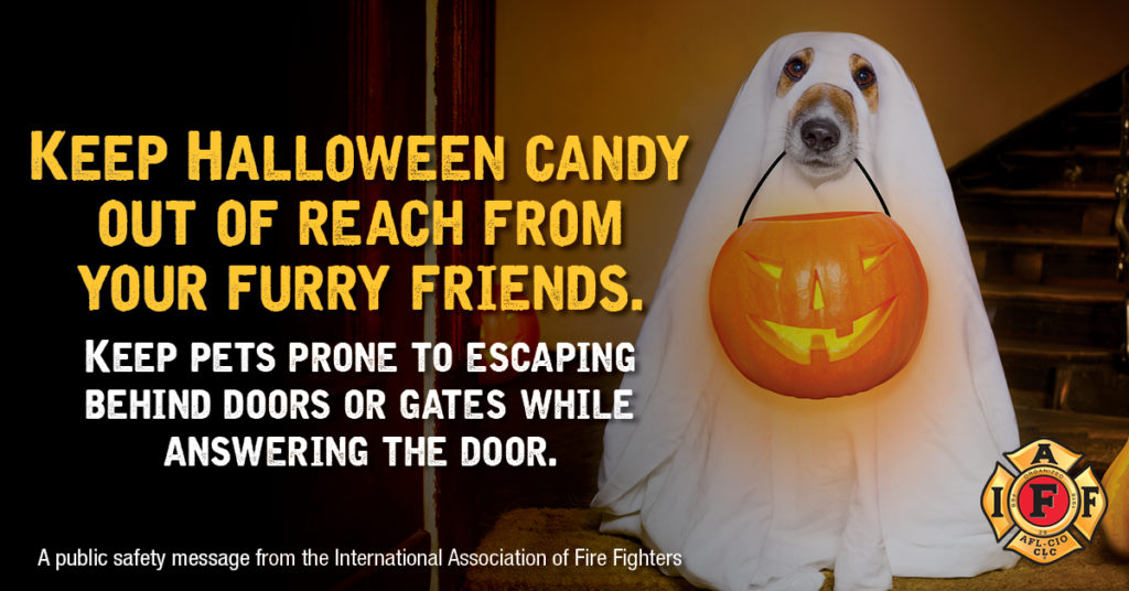 Remember these Halloween #IAFFSafetyTips!