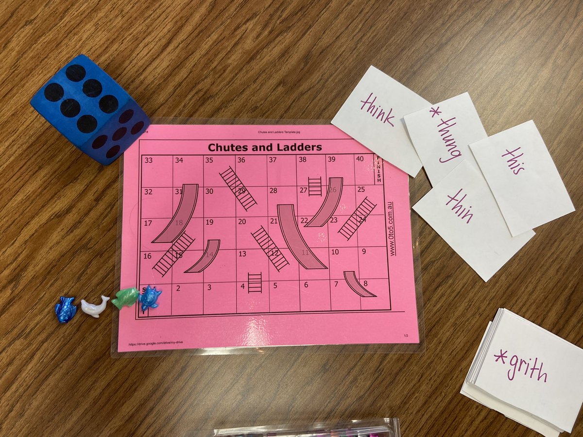 Th- digraph Chutes &amp; Ladders with second graders was so much fun!! #dryden #drydenrocks #d25itspersonal #readinghorizons