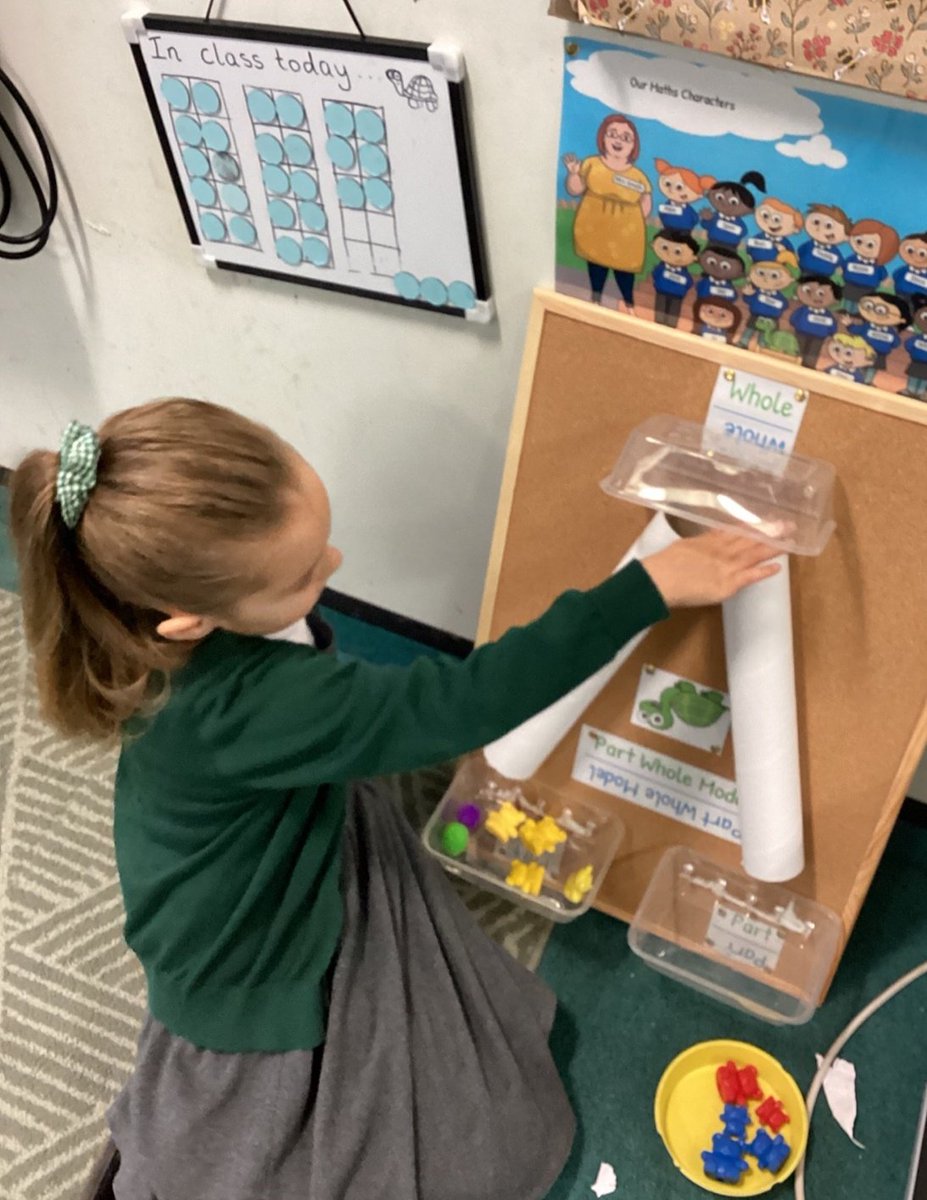 WillowtownPri's tweet photo. We have been learning all about part whole models this week in Maths ๐ #WillowtownWay1 #WPSmaths @WhiteRoseMaths @TinyTortoiseWRM #CPAmaths https://t.co/SYakLmFGKB