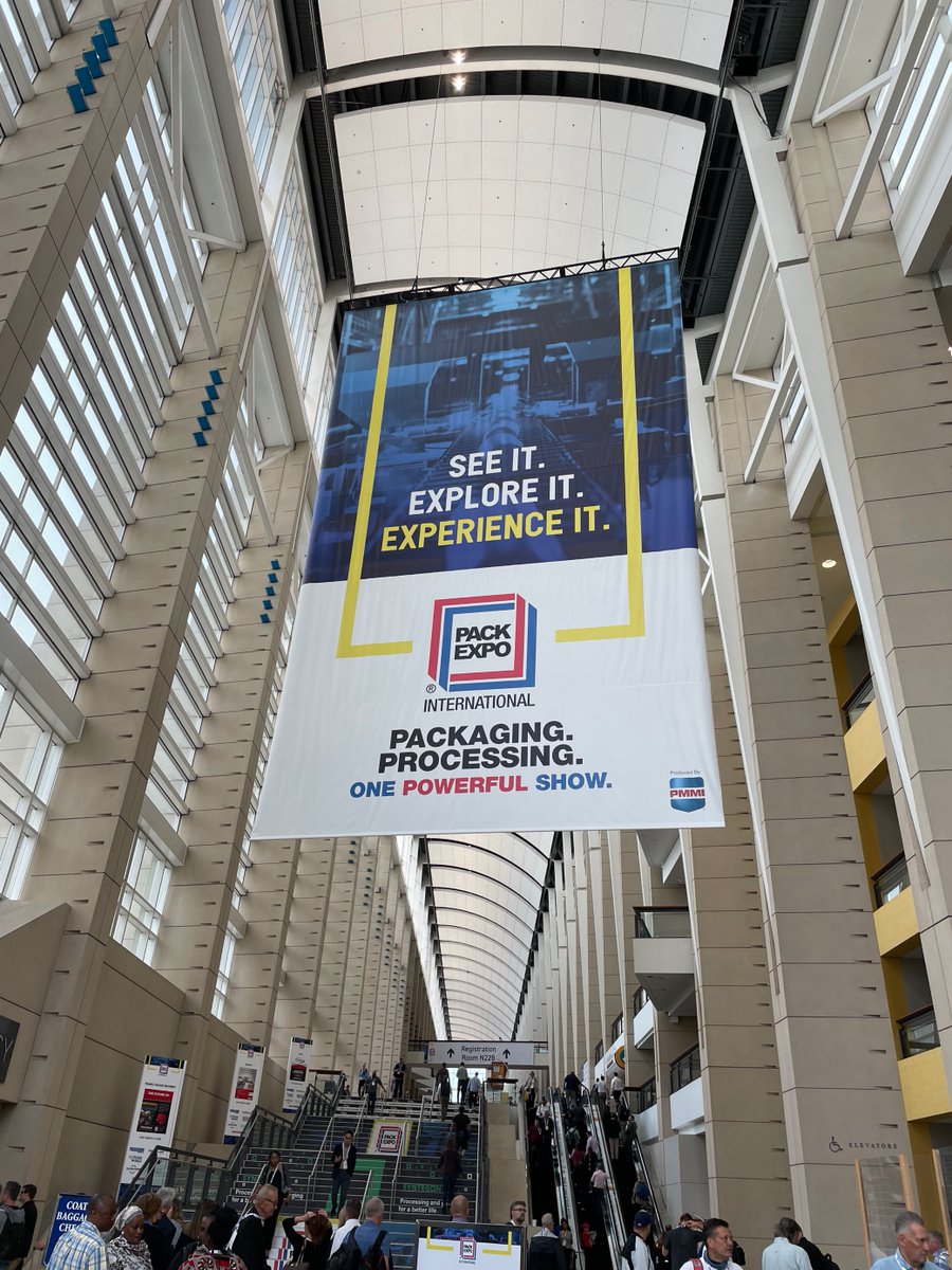 TEKLYNX's tweet photo. Members of our marketing and product management teams had a great time visiting our partners and seeing all the latest technology at #packexpo2022 in Chicago! 

#PackExpo #PackExpoInternational #labelprinting #labelsoftware #packaging #barcodebetter @BrotherBMS @BrotherOffice https://t.co/LndVSL9Ck1