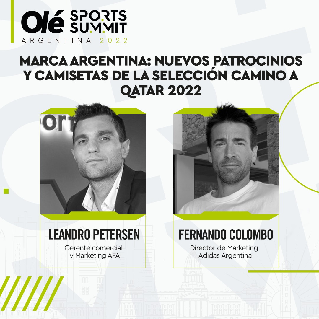 BigDataSportsAR's tweet photo. #OleSportsSummit ⭐️ ¿Cuáles son los nuevos patrocinios de 🇦🇷 para #Qatar2022?
Desde las 16hs, con @agimenez de #BigDataSports como host y en charla exclusiva con Leandro Petersen de @afa y Fernando Colombo de
@adidasAR en el #Twitch de @DiarioOle 👉 https://t.co/RuiqzbmLRa https://t.co/LfE4cH5TgW