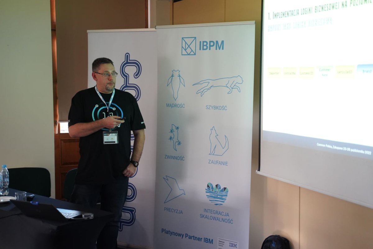 common_polska's tweet photo. 16:00 Sala B
DB2 for i. Triggery INSTEAD OF
Artur Darulewski (Volvo)
#commonpolska, #IBM, #tdsynnex, #cloudware, #arrow, #credeexperto, #ibpm, #azframe, #averbit, #goldenore, #simplicity, #boatsystems, #ibmz, #power10 https://t.co/hn3oceJRsz