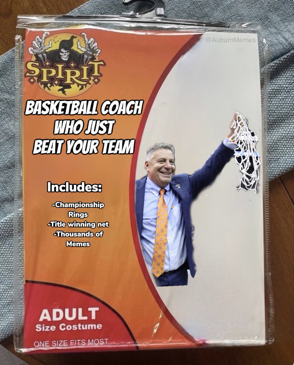 AuburnMemes's tweet photo. Just got my Halloween costume 😈 https://t.co/3nGN8YRiJi