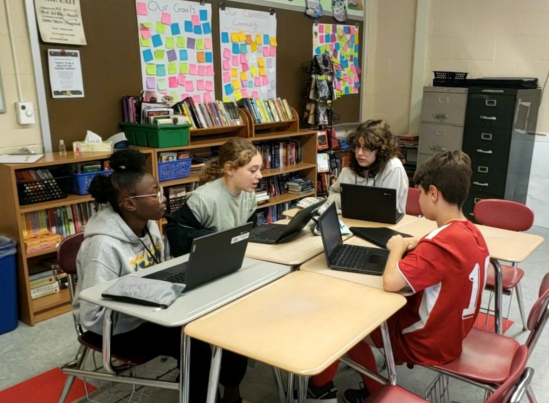 Sharing our personal narrative writing about a special place. ❤🤍🖤  #KCSPride #6thGradeELA #WriterWorkshop