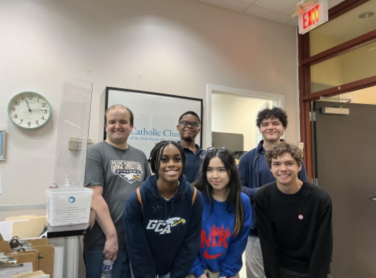 We are very proud of our GCA students in the National Honor Society who enjoyed the day serving at the Food Pantry in Galveston.  Cultivating a heart for service is an integral part of a GCA education.  Great job everybody