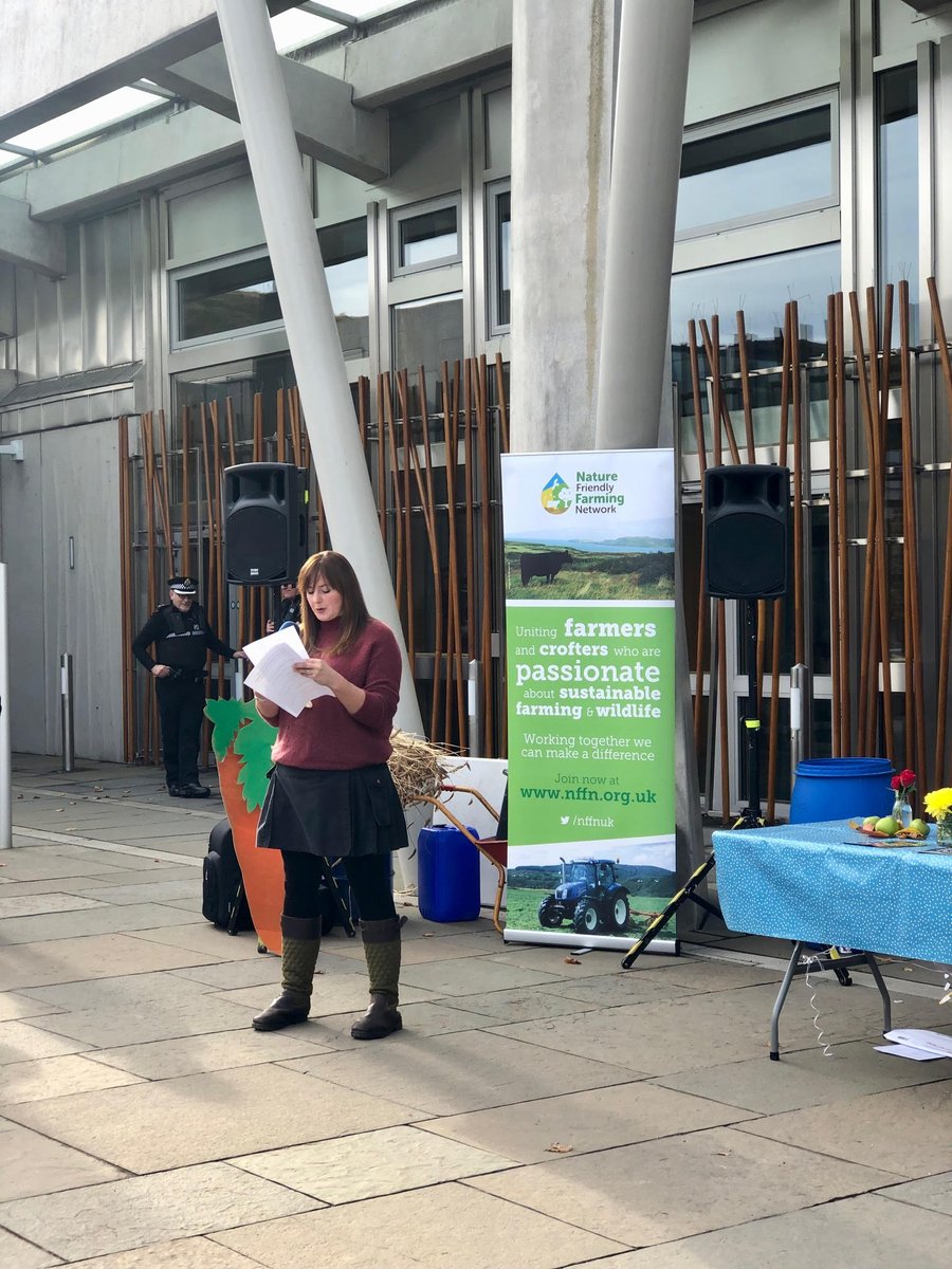 kirstyMTait's tweet photo. Great to see everyone at our Day of Action for Small #farms and #Crofts
Huge thanks to the farmers and crofters who spoke so passionately today @ScotParl
@sweenyness @LowAuldgirth #FalklandFarmKitchen #KateHoll & to @alastairmci for framing the importance #SupportSmallScale https://t.co/jrbR2ZTlH9