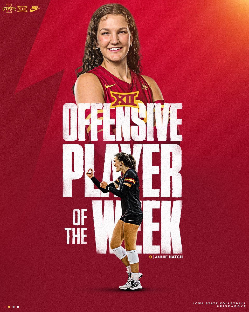 Iowa State Volleyball tweet media
