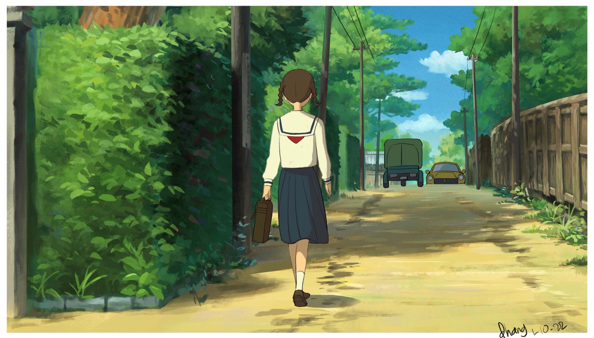 Dhang_sehat_ya's tweet photo. From Up on Poppy Hill - fan art
#ghibli #studioghibli #ghiblifanart #art #anime #painting #ghiblibackground #background #animebackground https://t.co/mt64tcf4yj