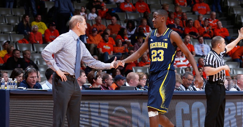 TheAthletic's tweet photo. Five-star recruits that enter college younger than their classmates stick in the NBA significantly more often.