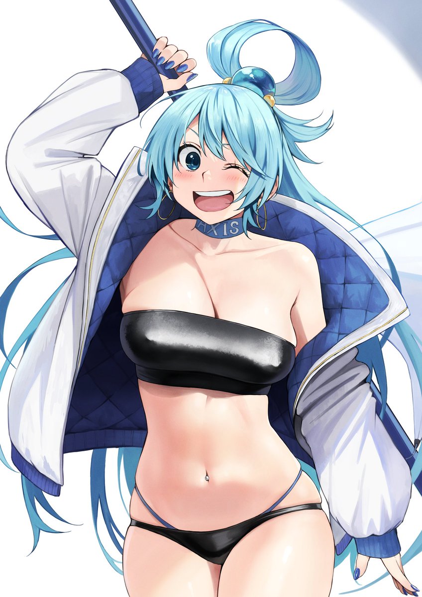 アクア(このすば) ,佐藤和真 「10月作品まとめ Skeb/FANBOX/転載規約/ 」|異澤のイラスト