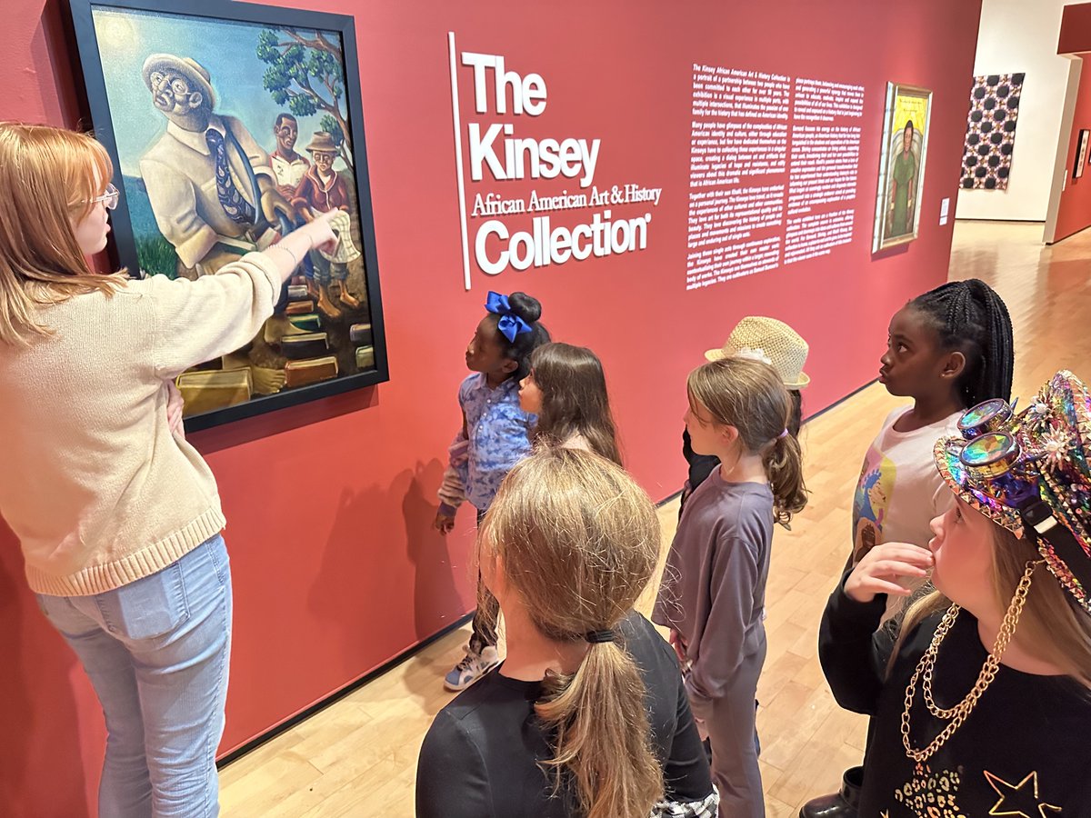 Dean_Road_Elem's tweet photo. 2nd grade enjoyed their field trip to the Jule Collins Smith Museum today. Our students toured the museum and participated in a fun art project! Thanks @thejulemuseum for a wonderful experience! https://t.co/jSszCO69Ee