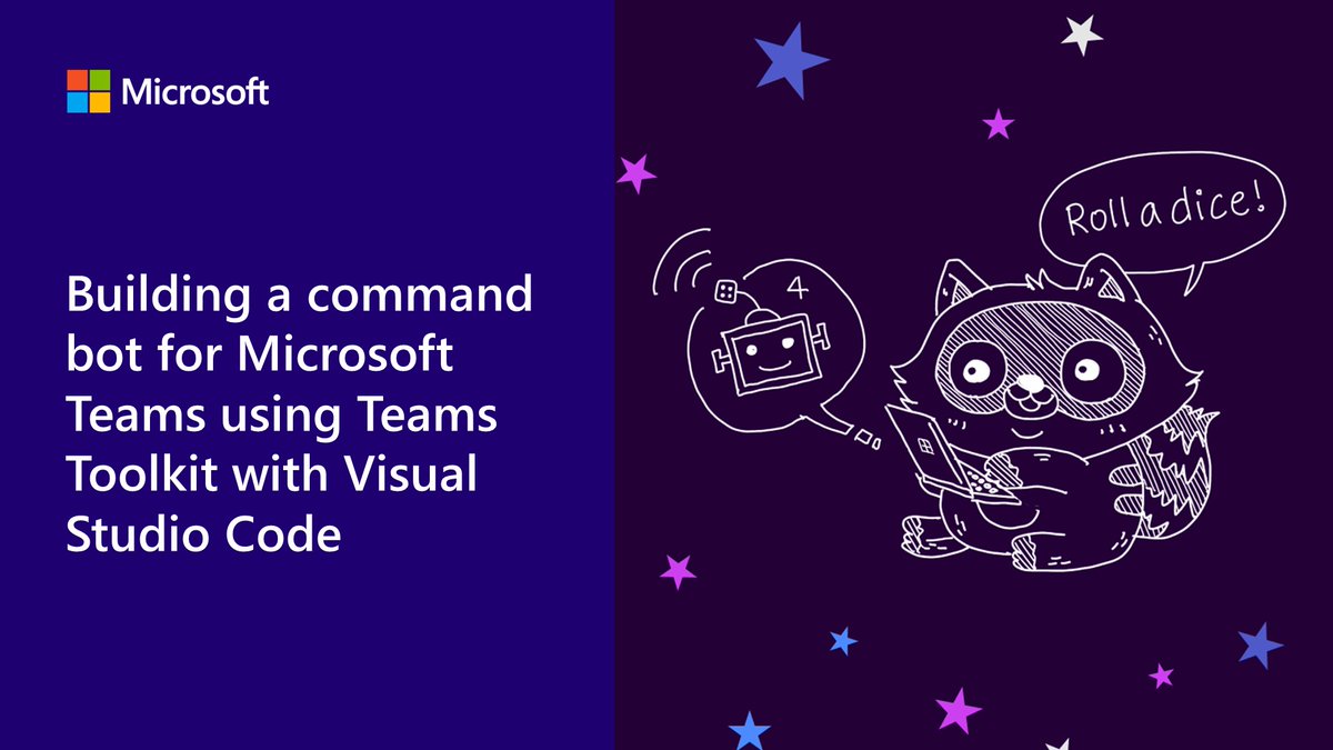 { Tecnología } La Nota ::. @Microsoft365Dev: 'Learn from @girlie_mac how to build a command bot for Microsoft Teams using Teams Toolkit with Visual Studio Code: msft.it/6019dwyFz

#Microsoft365Dev #TeamsToolkit #V… , see more tweetedtimes.com/v/317?s=tnp