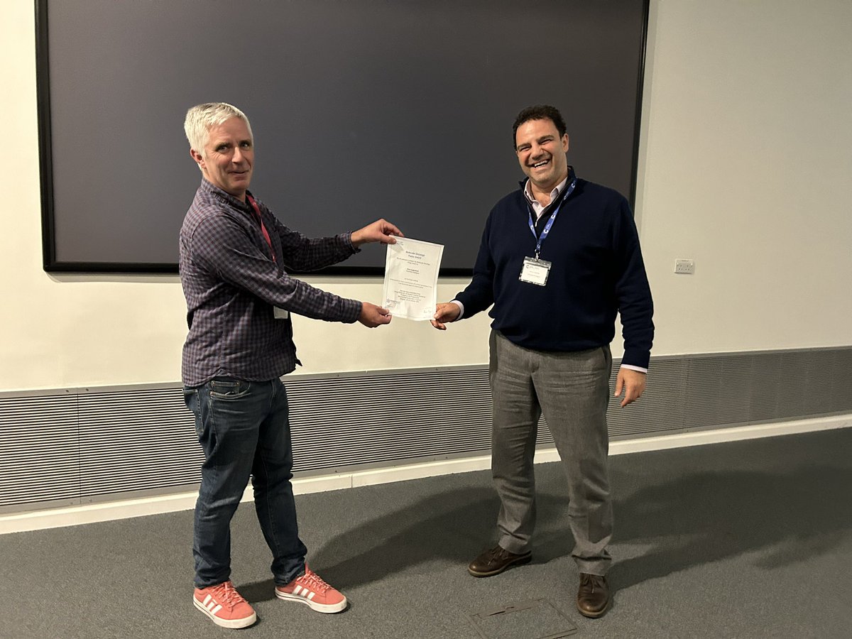 mito_oncogene's tweet photo. Big congratulations to the winner of the Problems in the Powerhouse: Mitochondrial Dysfunction in Cancer FEBS Molecular Oncology poster prize, Ross Eaglesfield! #mitomeetglasgow @KostasTokatlid https://t.co/it1U69afdt