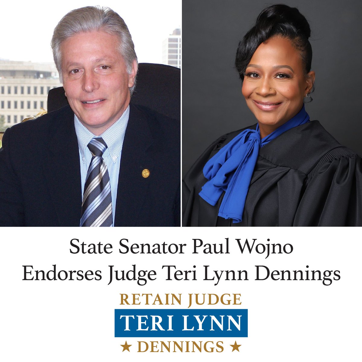 I'm pleased to announce that State Senator Paul Wojno has endorsed my campaign. Thank you, Senator Wojno, for your support!