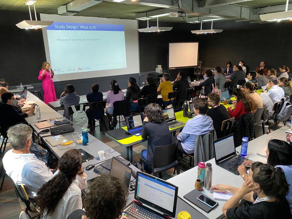FerreiraJu's tweet photo. #ATSMECOR in Buenos Aires. It is so great to do it in person again! @atscommunity @ALATorax https://t.co/p8Jbewn9Qg