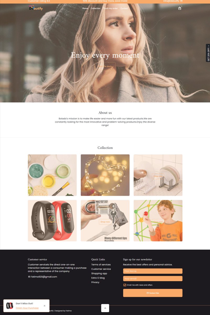 fatima92090's tweet photo. I will design Shopify landing page with shogun,gempages, or pagefly
https://t.co/cSaXDehbiw

#shogun #shopifyLandingPage #shopifyStore #shopifyProductPage #gempage #shopifyLandingPage #shopify #hopifyStore #shopifyProductPage #shopifyWebsite #shopifyExperts #shopifyStoreDesign https://t.co/DOoej6BdMU
