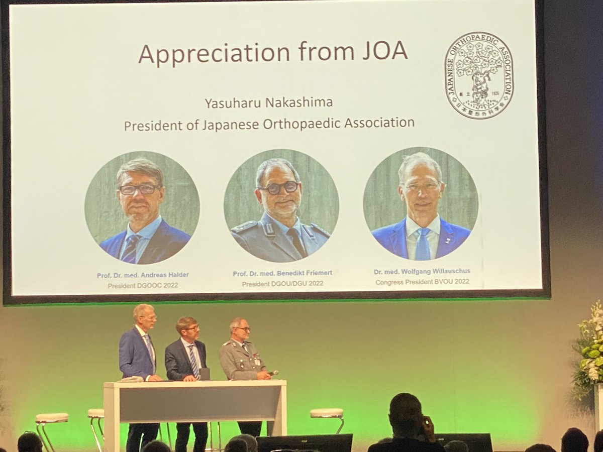 joergansorg's tweet photo. Eröffnung der Deutschen Kongresses für Orthopädie und Unfallchirurgie in Berlin. Gastländer sind Belgien und Japan.
#DKOU #BVOU #StarterBVOU https://t.co/B4P2KBszbj