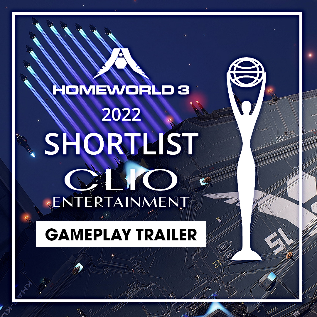 We want to celebrate being shortlisted in a variety of categories by the @ClioAwards! First up is our Gameplay Trailer, which has received nods for its Visuals, Music, Voiceover and Editing!