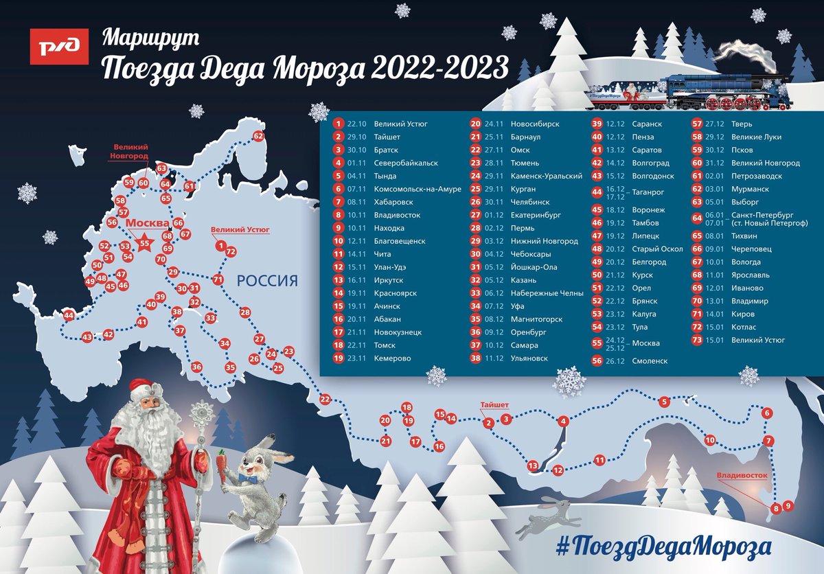 willharte's tweet photo. Two days in Taganrog? Looks like Grandfather Frost may be headed to Mariupol, #Ukraine, in mid December. Too late, of course, for the kids among 600 killed in March by Russian air strikes at the Donetsk theater and the many later kidnapped and sent to Russia. 
#ПоездДедаМороза https://t.co/Qqlwnr9kMg
