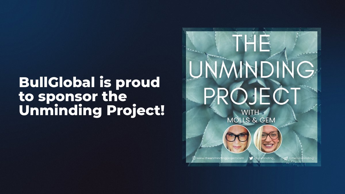 BullGlobalLTD's tweet photo. BullGlobal is proud to sponsor the @Unminding_ Project hosted by @mollsunminding &amp; @gemsays in efforts to help raise awareness for mental health, especially in the volatile crypto markets. https://t.co/6xKVsrZXzi