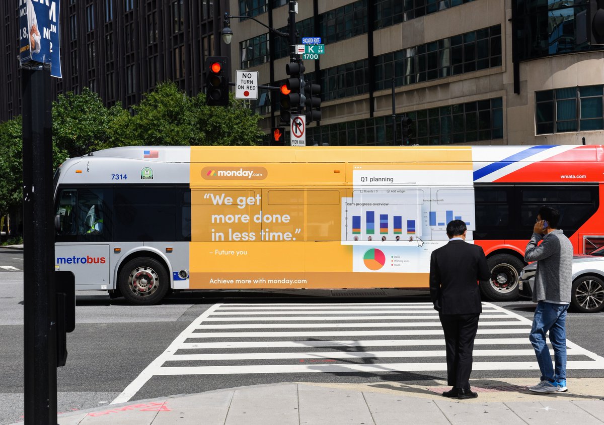 inc_spectrum's tweet photo. https://t.co/AHHHhyoUXW can get more done in less time!

@mondaydotcom @wmata @OUTFRONTMEDIAUS #OOH #advertising #WashingtonDC #transit #installation #Campaign #branding #marketing https://t.co/nta9Ttyie9