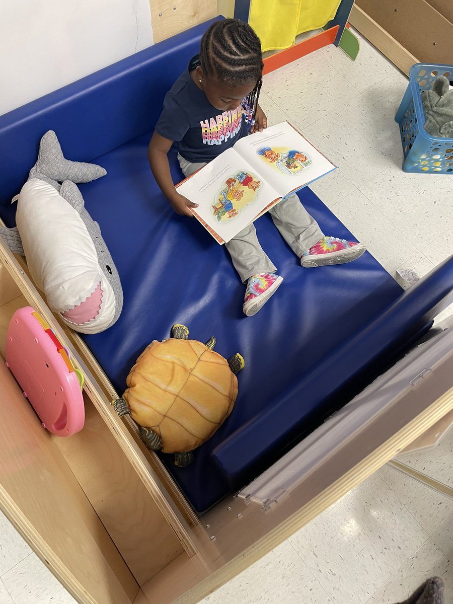 AlisonRison's tweet photo. It’s always a good morning for a 3 year old to enjoy a book 🥰😊 https://t.co/rv7xGQhZrB