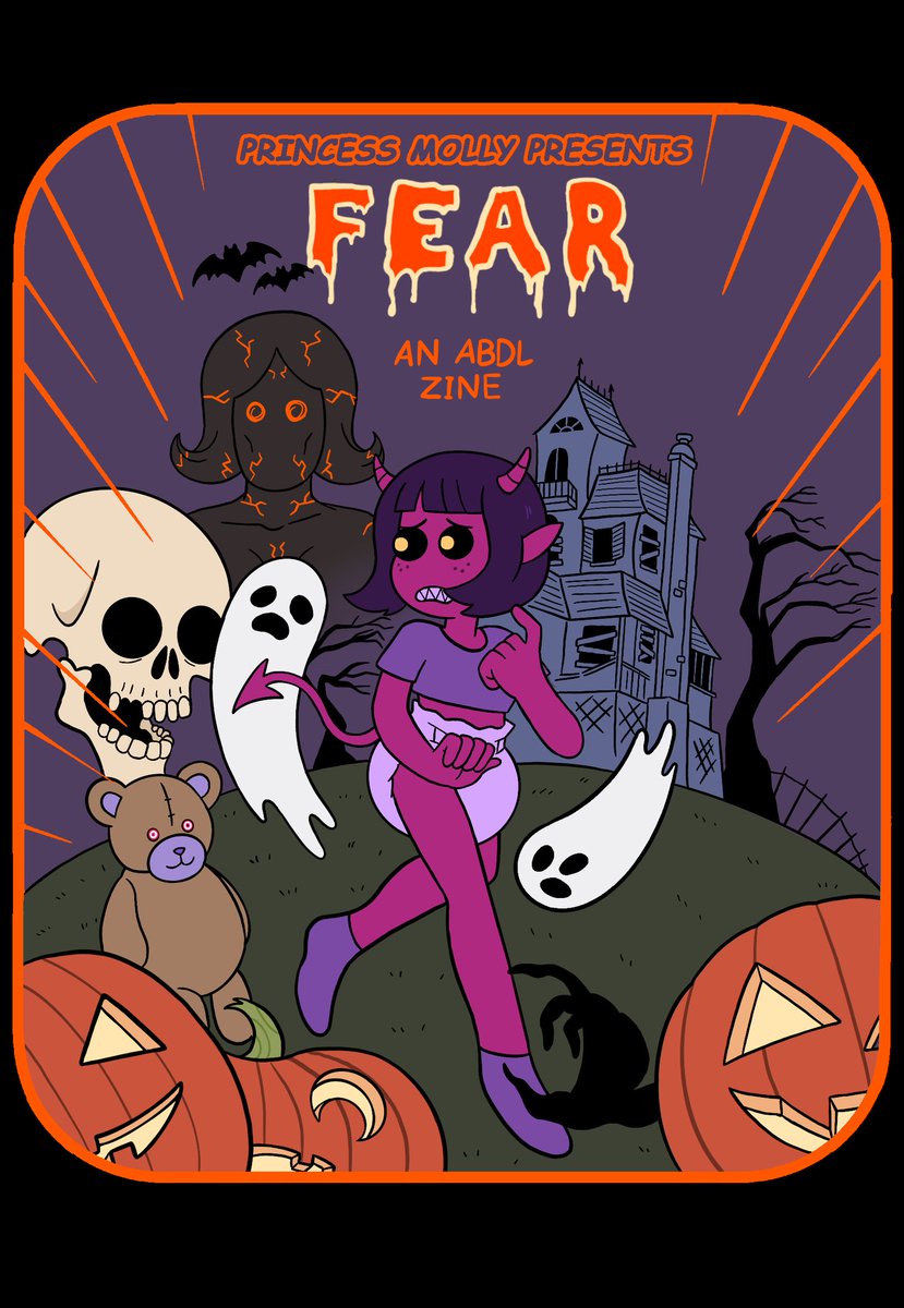 OwenAp's tweet photo. Get excited everyone, because the next Molly's Playroom Zine comes out this Halloween! https://t.co/JLZy2W91v7