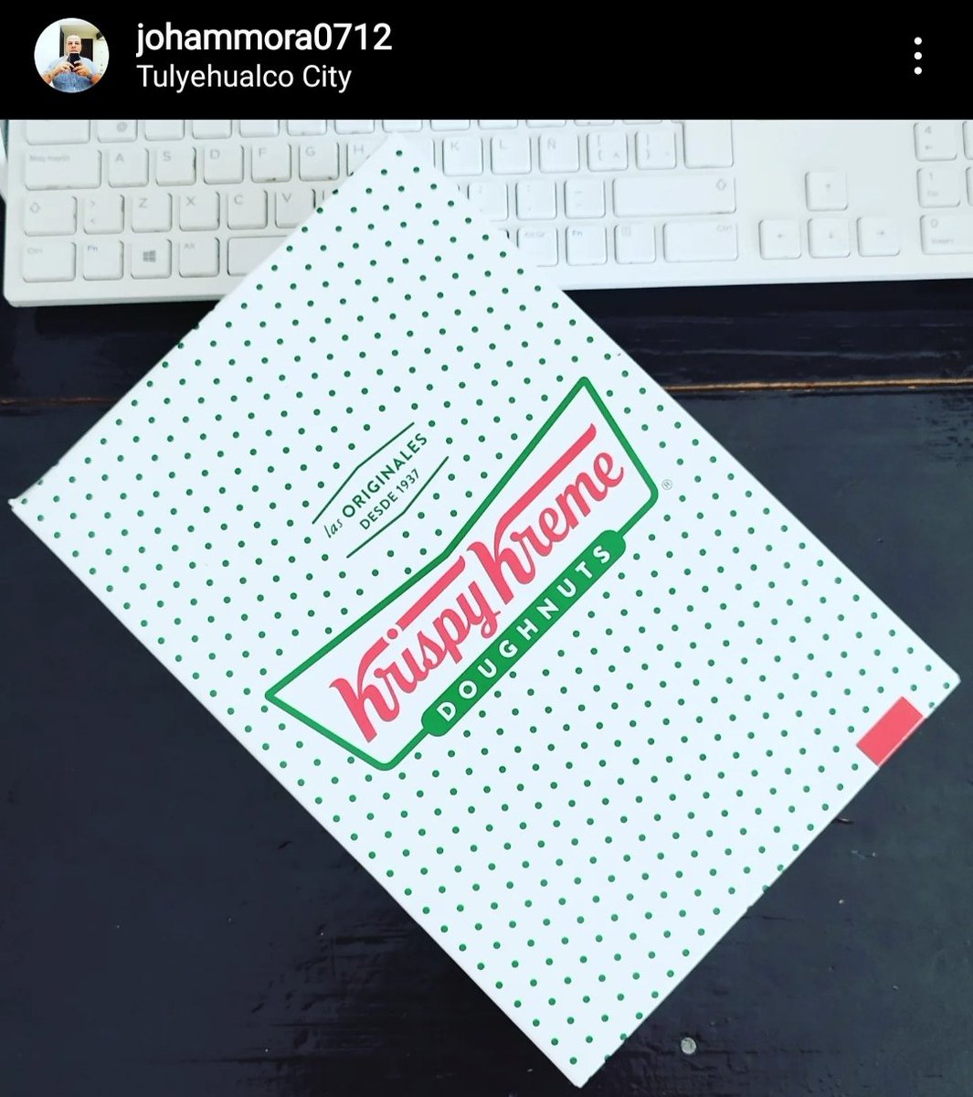 JoHaM0712's tweet photo. Día 31.- Unas Krispy Kreme y me alegraron toda semana 🍩 🥰 🫶
@MexKrispyKreme #Joham #Day31 #Dia31 #100happydays #100happydayschallenge #photo #100happymoments #shothing #likeme #photooftheday #100happydaysofJoham #goodvibes #goodday #donuts #donasglaseadas #donadechocolate https://t.co/NhdlvXgPH2