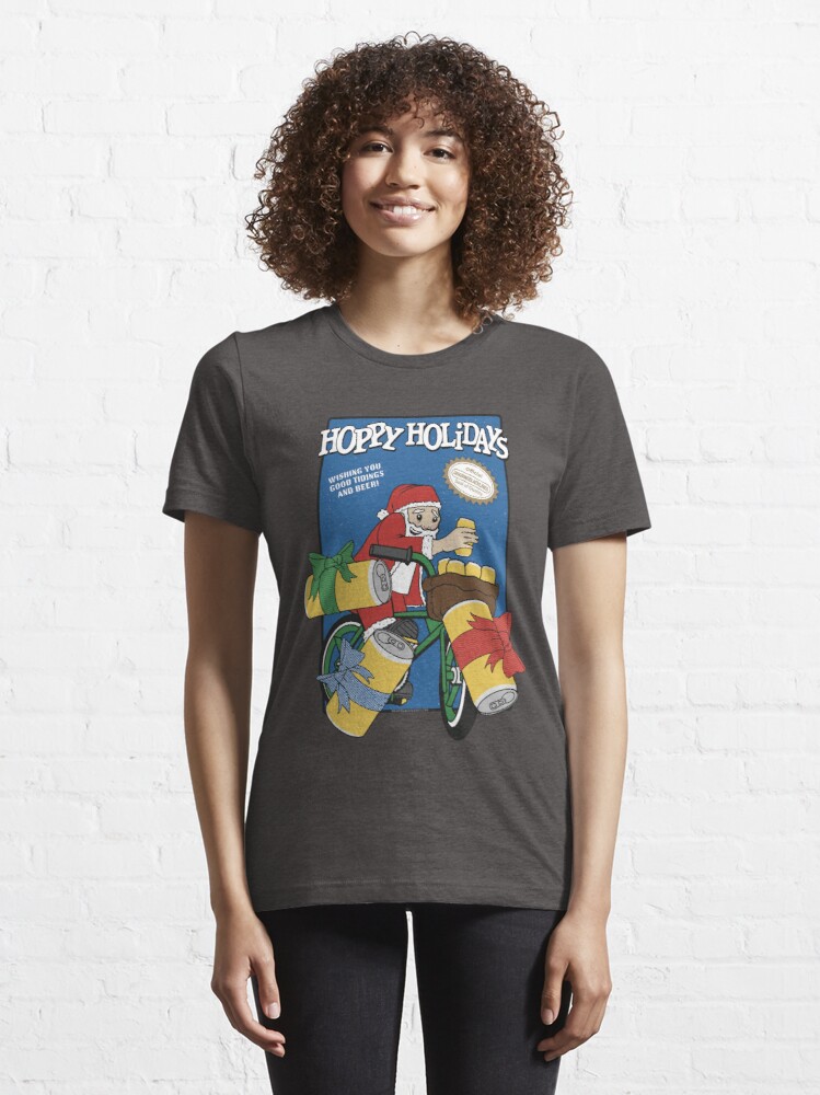 My Paperboy inspired Crispyboy has been taken over by the holiday spirit! 

Hoppy Holiday Frostyboy shirts are now available online &amp; I'll have a limited quantity for sale at the <a href="/wehavegreatbeer/">beeronthewallpr</a> Makers Mart on Sunday, Nov 13th.

redbubble.com/i/t-shirt/Hopp…