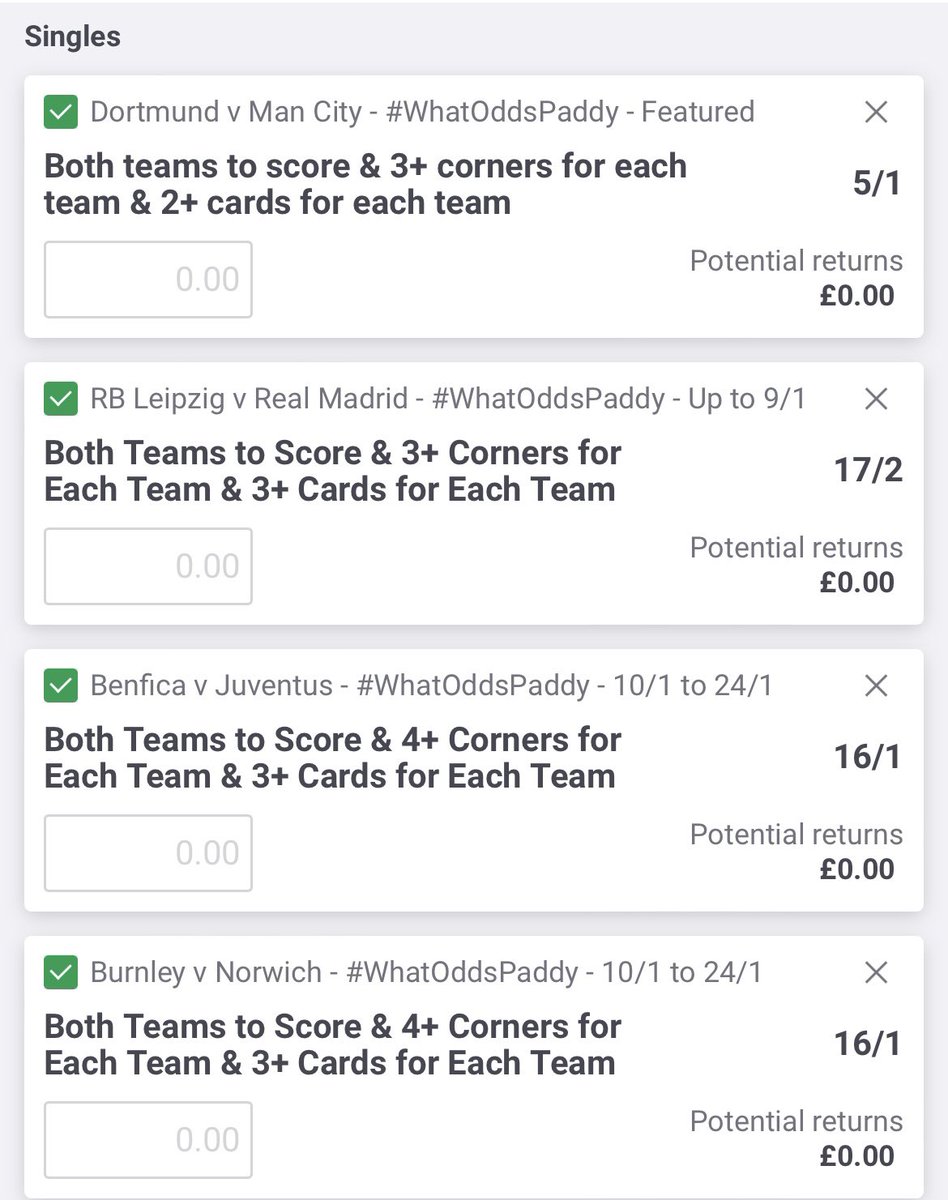 MackTheStat's tweet photo. Been a while 👋🏼

👇🏻👇🏻Tuesday’s few times follow 👇🏻👇🏻

Picks are all based of a combination:
- H2H records
- Referee appointments
- Positions in league and current form

You could play safer and opt for 3+ corners each and 2+ cards each. However taking that risk on these tonight https://t.co/oHVpRdl2LJ