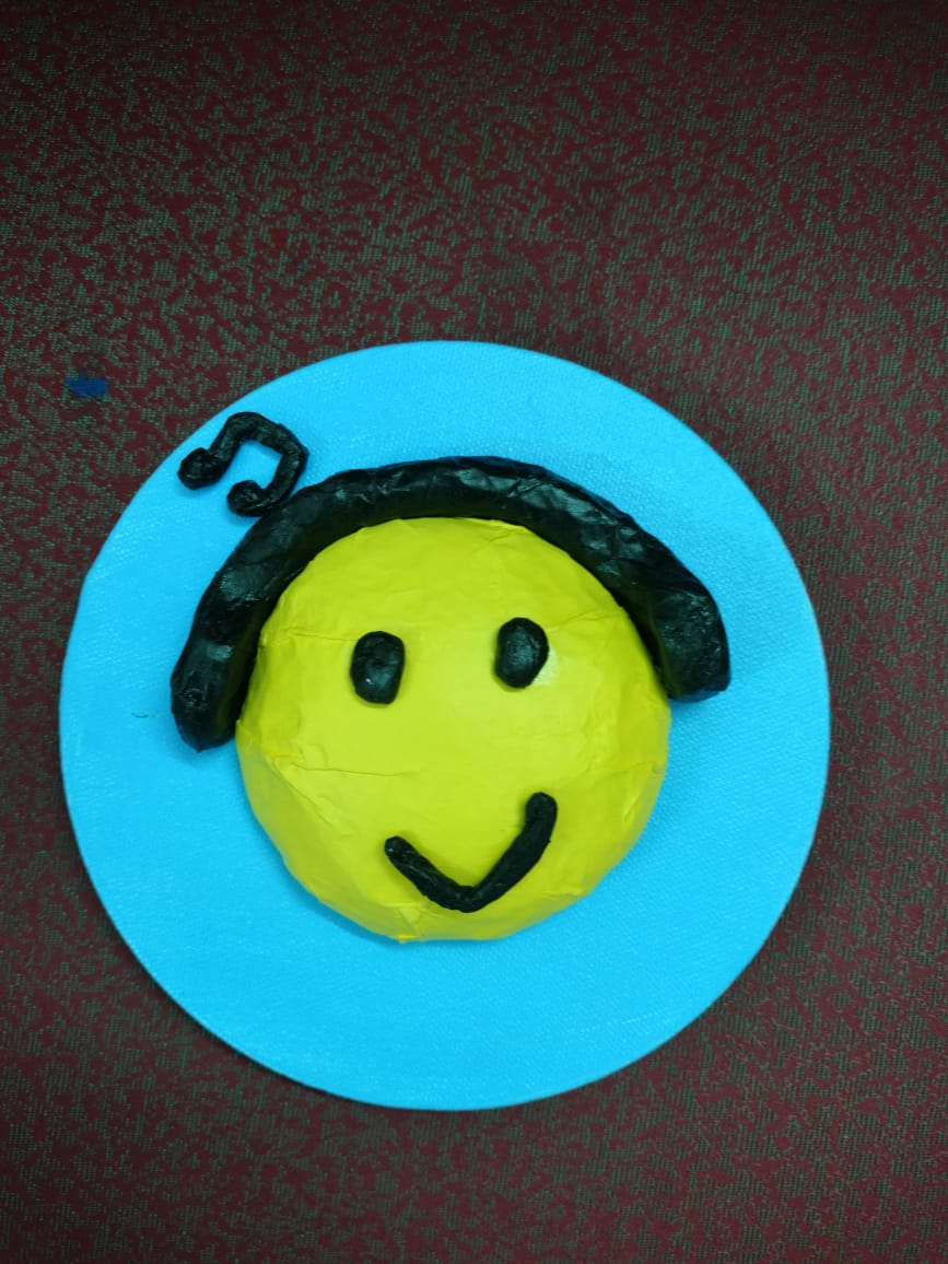 Aishwarya3711's tweet image. Two more additions to the 3D emojis I created. It sure is fun making them  based on the description given by my sighted friends. And it sure is a great  feeling  to have visually  impaired explore it.