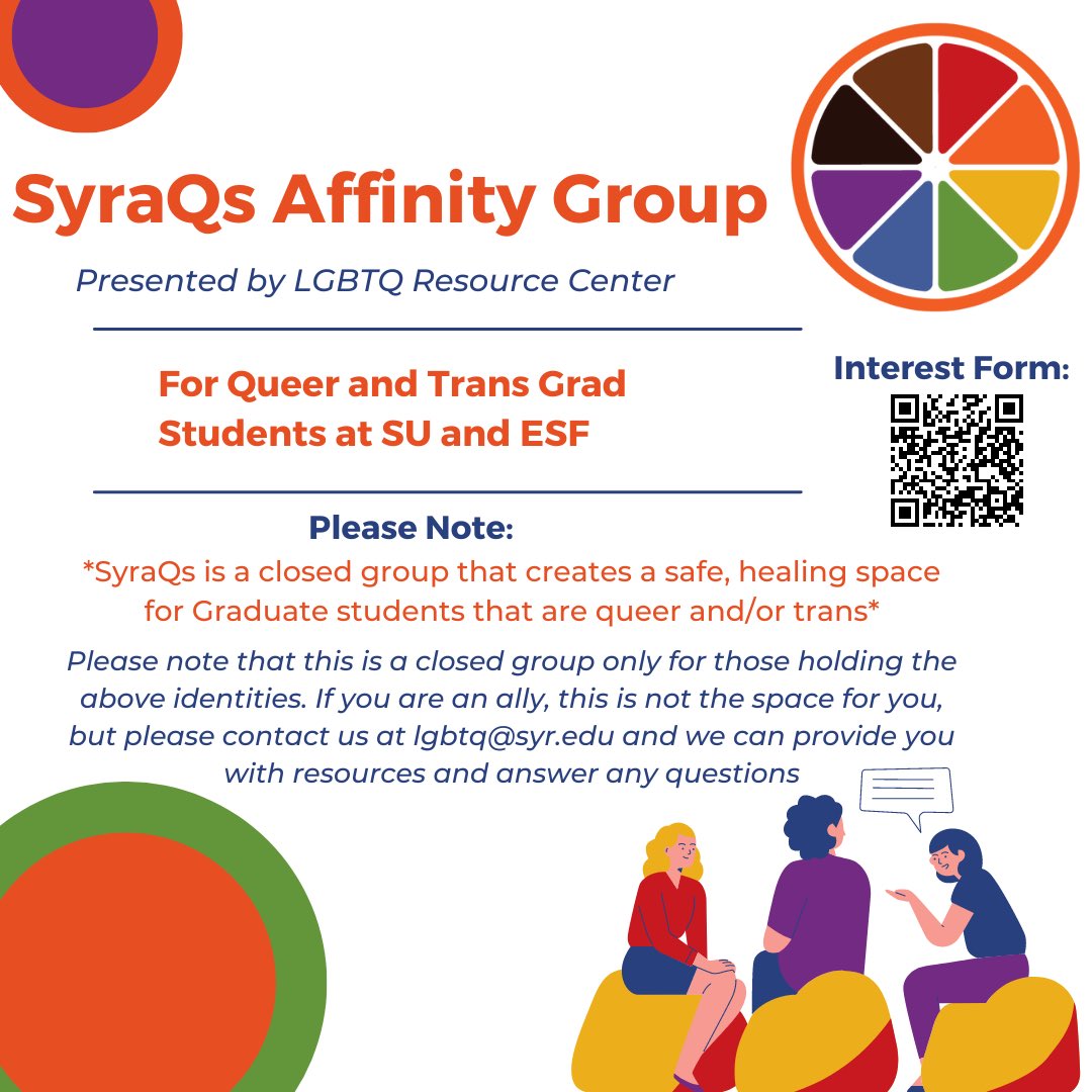 SU_GSO's tweet photo. Interested in joining the SyraQs affinity group? Fill out the interest form below!

https://t.co/dJrC6fpsoB https://t.co/tPHNBGmugP