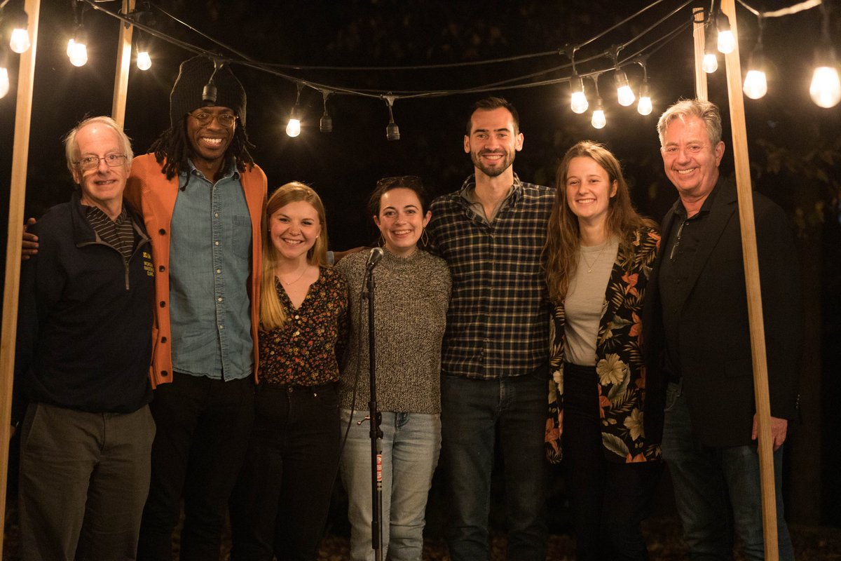 Last night 1L public interest students got together for TA1LS, a moth-like storytelling event. The theme was, "Why I went to law school." Professors Steinberg and Moran hosted and 5 student speakers shared their compelling, emotional, and hopeful law origin stories.