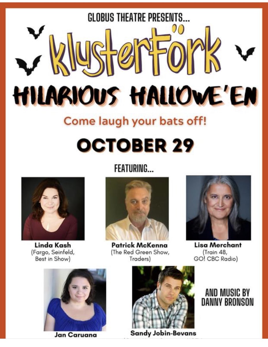 klusterfork's tweet photo. 1. FAB lineup for a night of great improv comedy 
2. Add a FAB dinner if you're the eatin' type
3. Take a pre-show masterclass with @lindakash and you'll get an invitation to play onstage with these monsters if improv 

@GlobusattheLAB 

#improv #WeGotYourBack # https://t.co/0Q0BGVpaxd