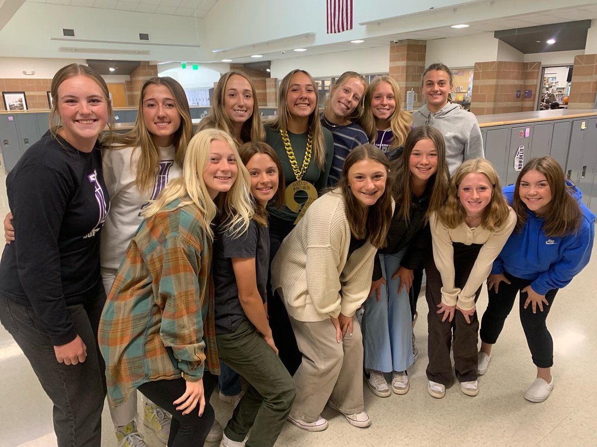 CONGRATS to @LHSparkerSports 🥎 Star @HaileyRae2024 for winning the 9NEWS Swag Chain Athlete of the Week Award! 😎 After striking out 17 batters in the state finals, we surprised Hailey at school this morning 🔥 #9sports