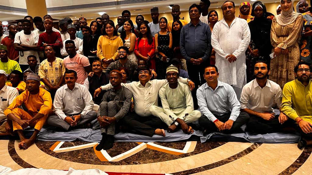 goenka_univer's tweet photo. On the auspicious occasion of Diwali, the diverse student and staff community at GD Goenka University on 24 October 2022 came together to celebrate the festival of lights in a spirit of camaraderie and brotherhood.
#DiwaliCelebration #SEE #USEE #GDGoenkaUniversity #GDGU https://t.co/6NX5TeLpt0