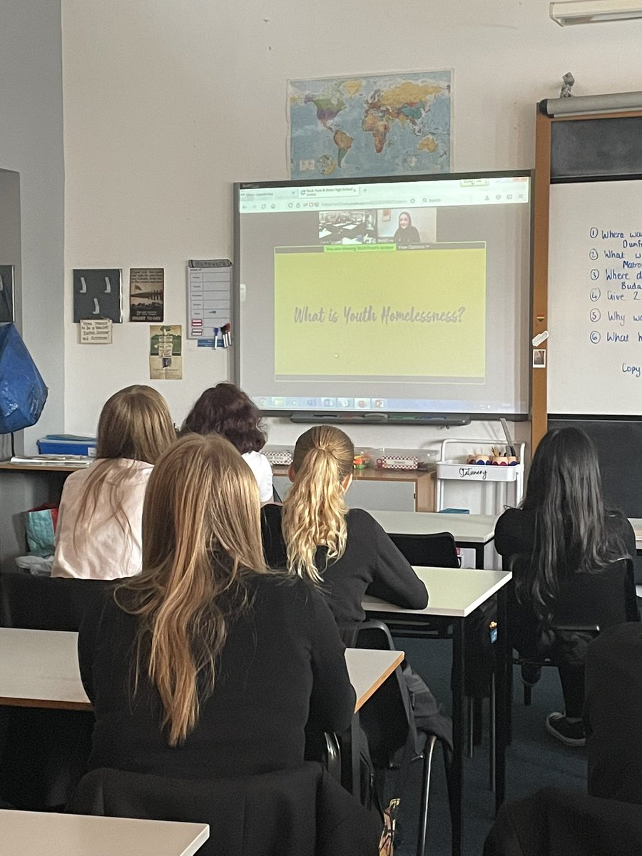 A very insightful session with Joanne from <a href="/RockTrust_tweet/">Rock Trust</a>. Junior RRS pupils were told about the impact of the Rock Trust in prep for our Big Night In on the 11th November. THANK YOU ☺️ Want to sponsor us? Link below 🙌🏻🙌🏻 justgiving.com/fundraising/br…