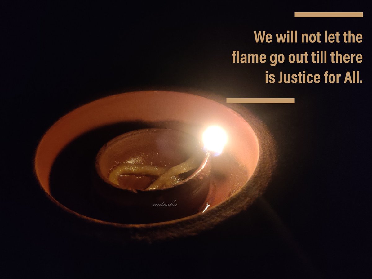 तमसो मा ज्योतिर्गमय । This Deepavali when we light the diyas, it is with the hope that all who are denied Justice will get it.