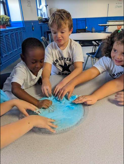olssac's tweet photo. Blasting off with grades K-2 in our after school STEAM program. Our young learners have embarked on a program called "Mission to Mars." This week our students created the moon's surface and replicated the phases of the moon using Oreos. #STEAM #futurengineers #thanksbetoGod https://t.co/zwabzah7w8