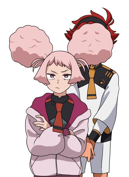 チュチュの髪の毛デカすぎるよ…………………………………… 